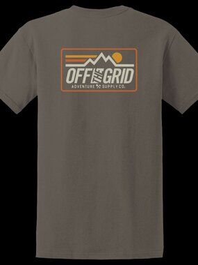 Off The Grid Surplus Dawn Rising Tee - Praire Dust